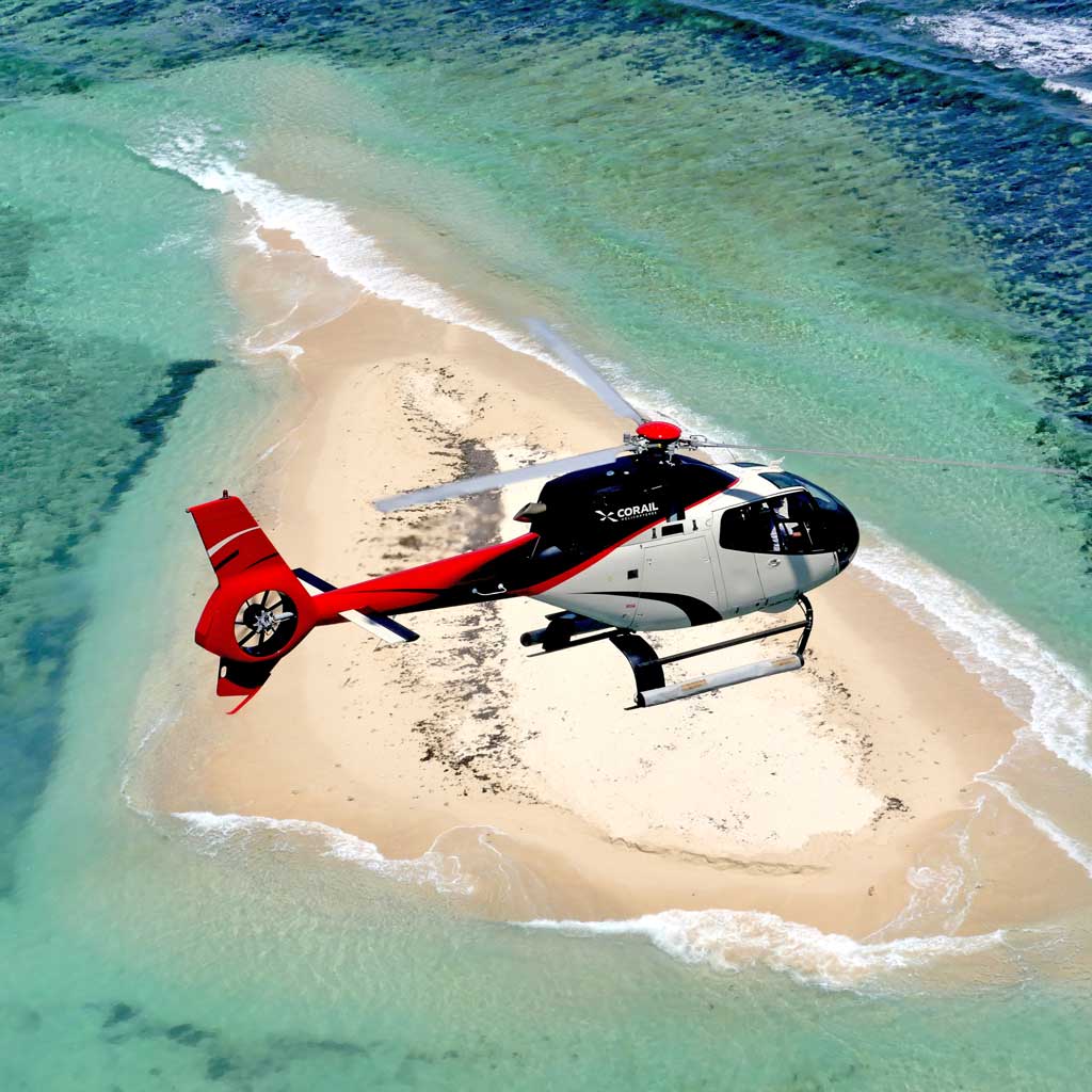 Helicopter Tour of Mauritius