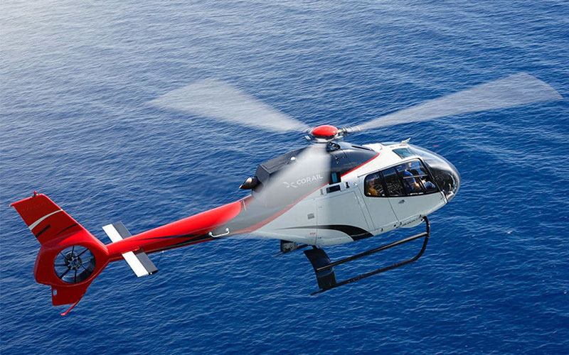 Helicopter Tour of Mauritius