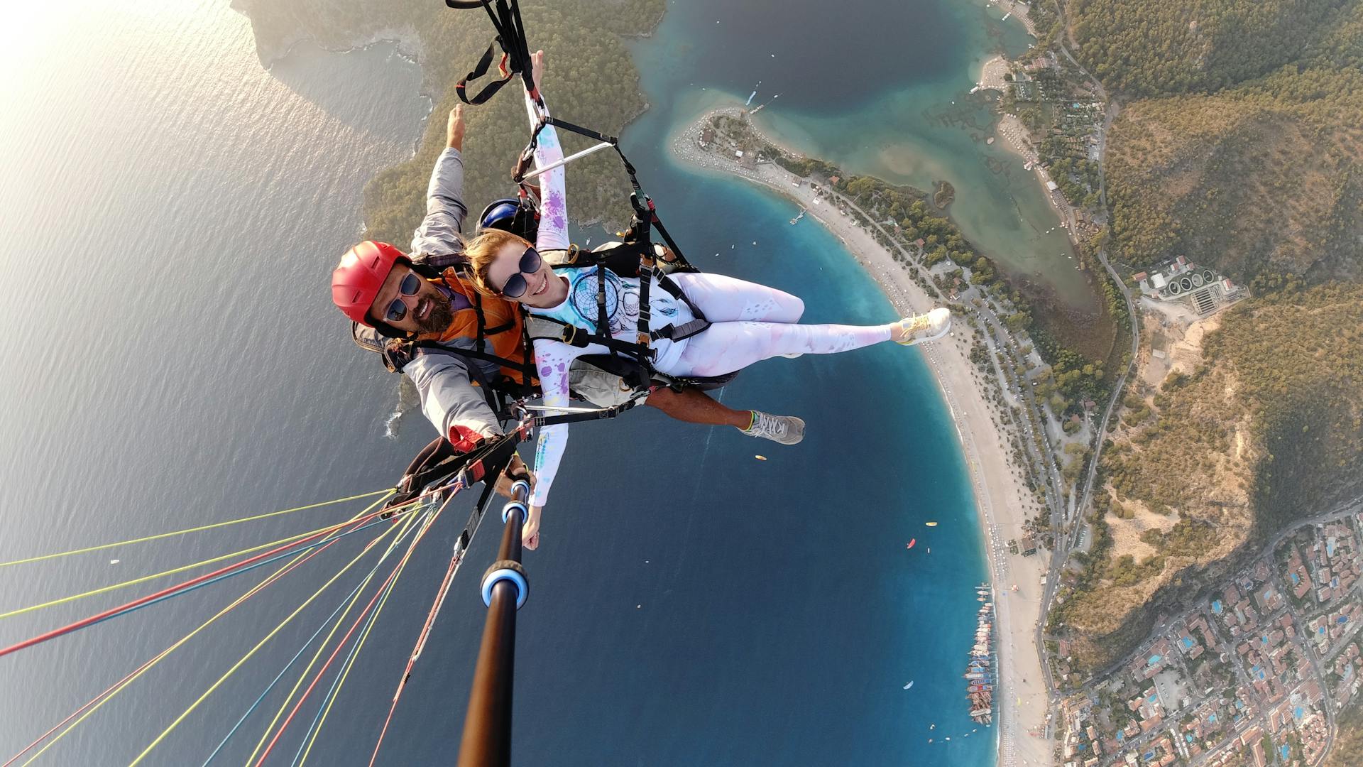 Tandem Skydiving in Mauritius